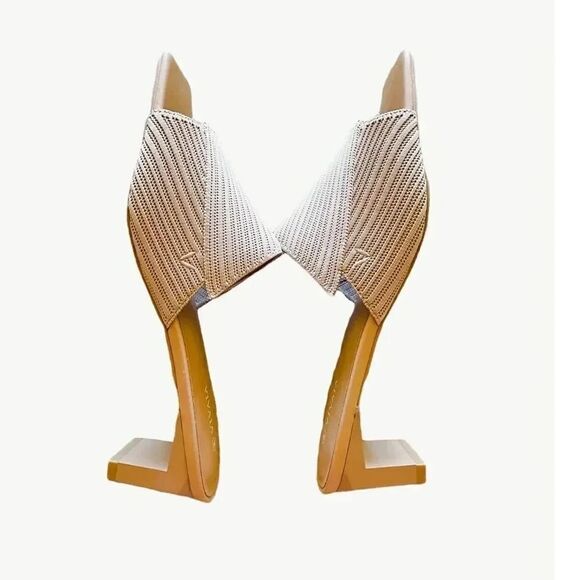 Vivaia Square-Toe Organic Womens Slide Heels - Picture 8 of 10
